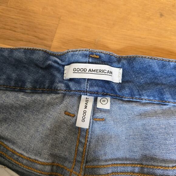 Good American 22×28 Good Waist Stretch Jean – Plus Size (GW108T) Curve-Fit B219 - Picture 4 of 12